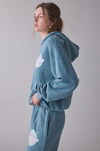 Boys Lie Breakfast Beers Graphic Racer Hoodie Sweatshirt