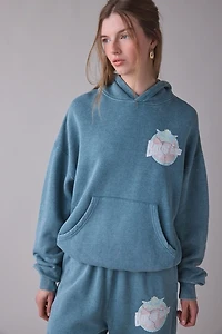 Boys Lie Breakfast Beers Graphic Racer Hoodie Sweatshirt