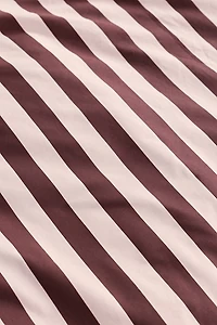 Sabine Striped Patterned Cotton Percale Duvet Cover
