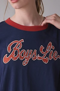 Boys Lie Stud Wrangler Graphic V2 Boyfriend Tee