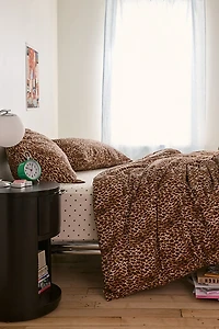 Lena Cheetah Patterned Duvet Cover Set