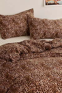Lena Cheetah Patterned Duvet Cover Set