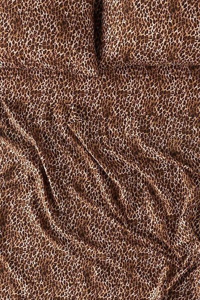 Lena Cheetah Patterned Sheet Set