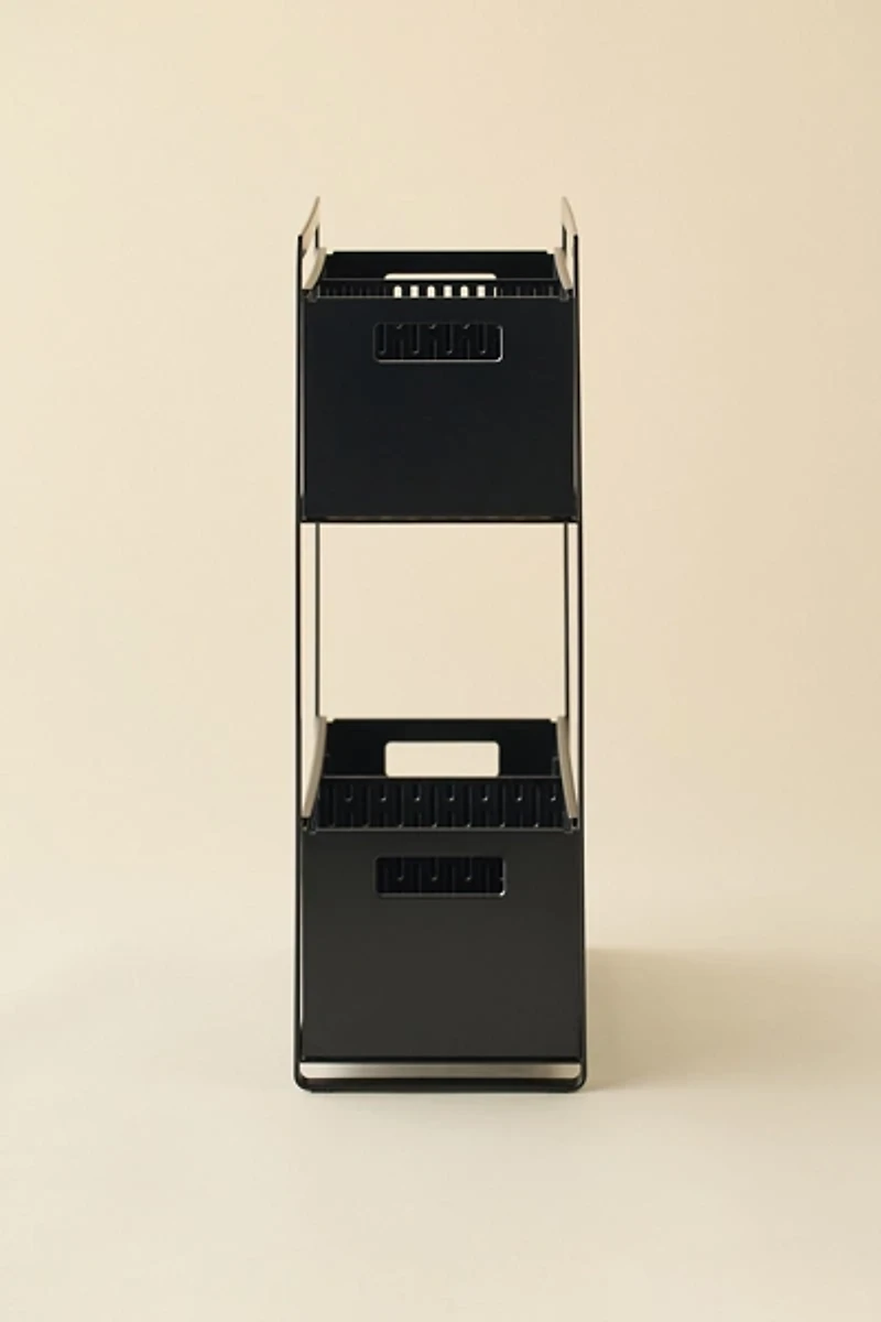 Vera Two-Tier Steel Cabinet Organizer