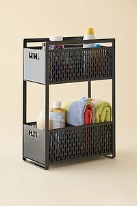 Vera Two-Tier Steel Cabinet Organizer