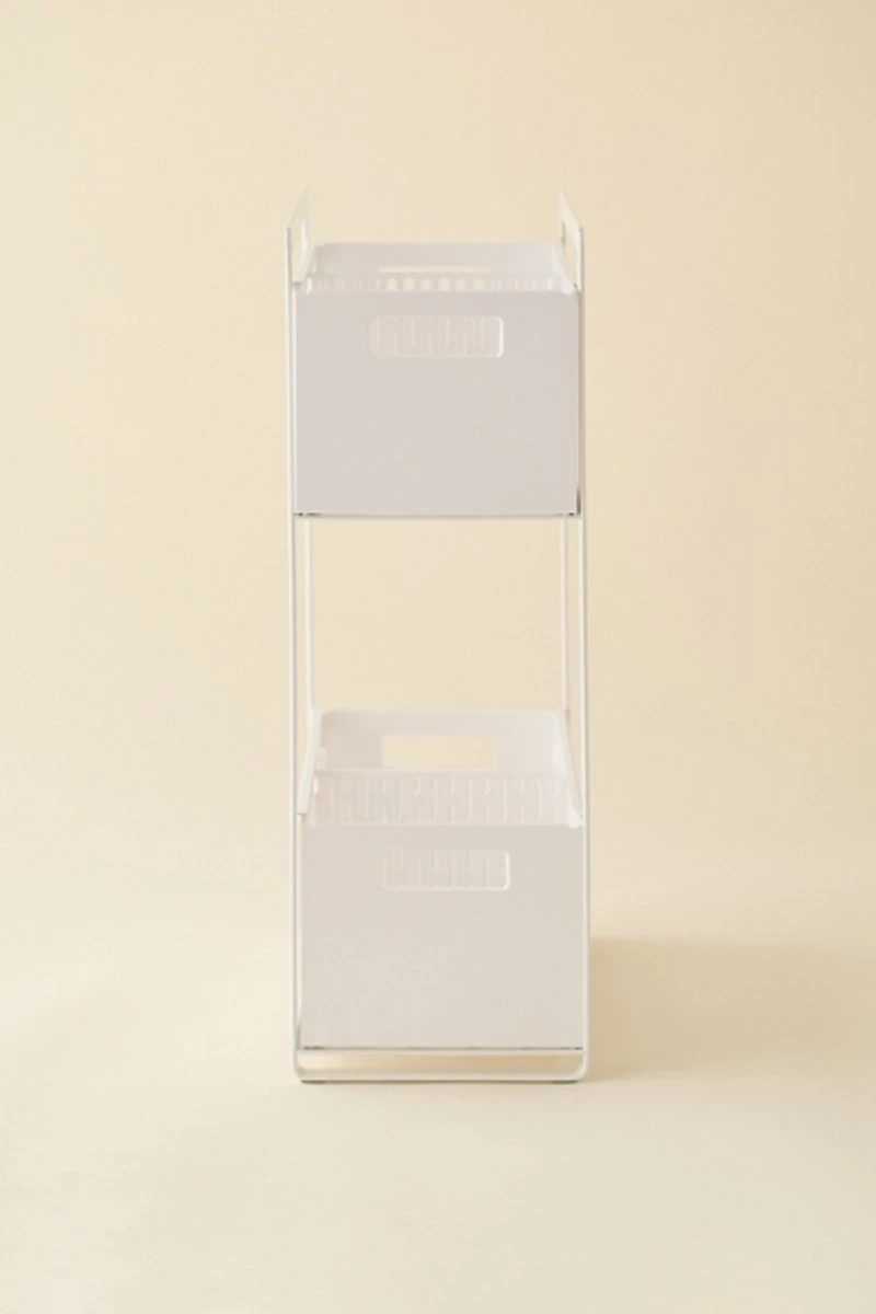 Vera Two-Tier Steel Cabinet Organizer