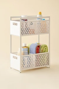 Vera Two-Tier Steel Cabinet Organizer