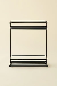 Delaney Two-Tier Steel Storage Caddy