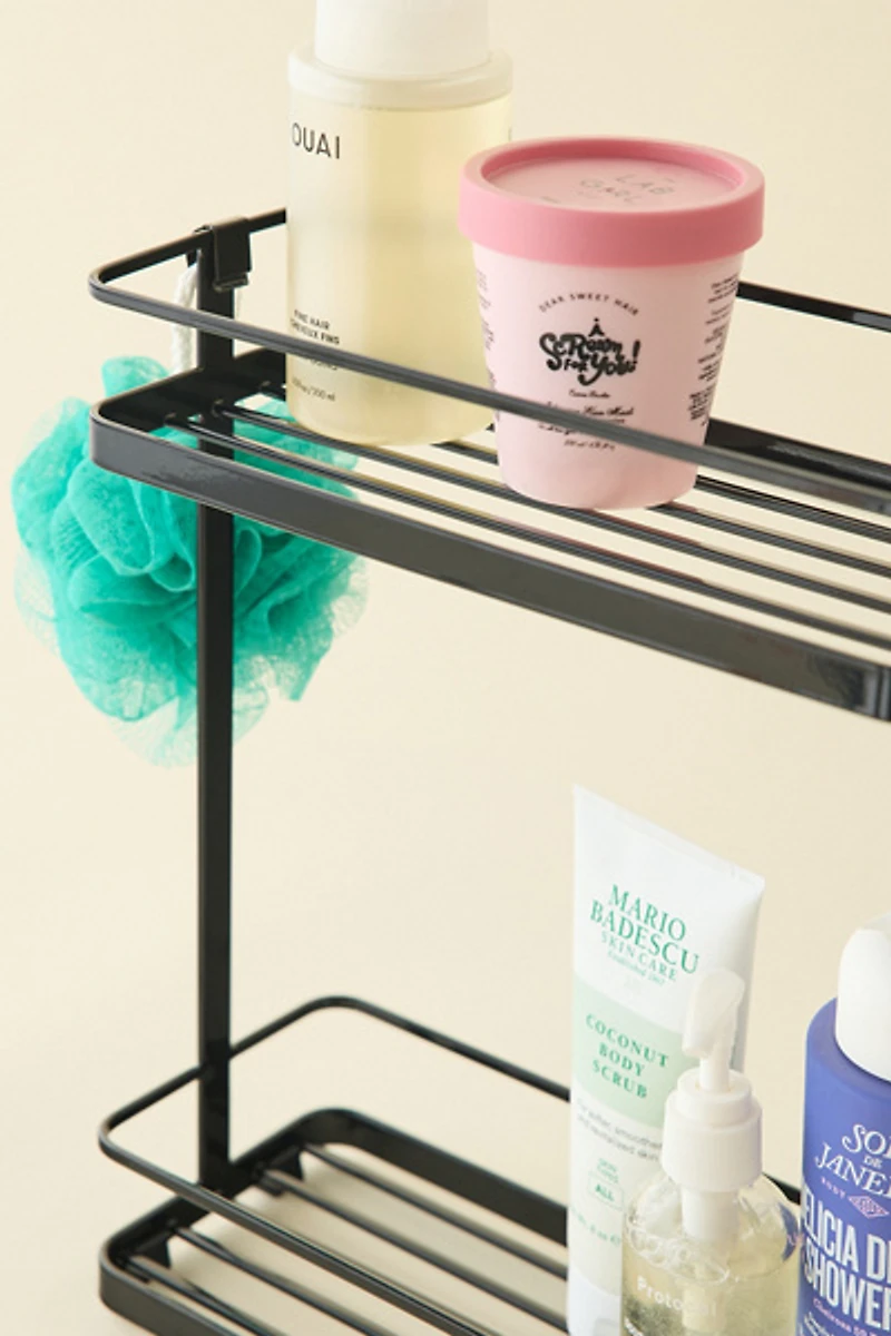 Delaney Two-Tier Steel Storage Caddy