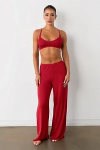 Vitality Float Rib Boxer Wide Leg Pant