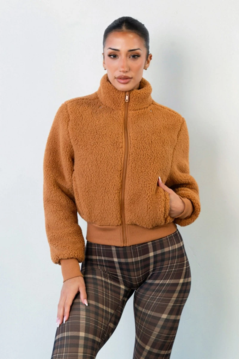 Vitality Teddy Bomber Jacket