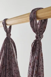 Printed Knotted Window Panel