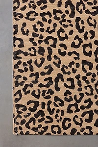 Reversible Animal Print Braided Rug