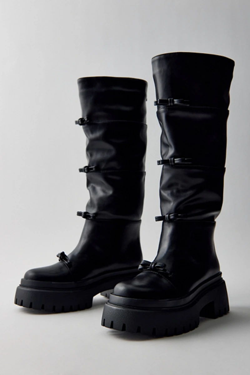 Azalea Wang Marguerite Tall Chunky Boots
