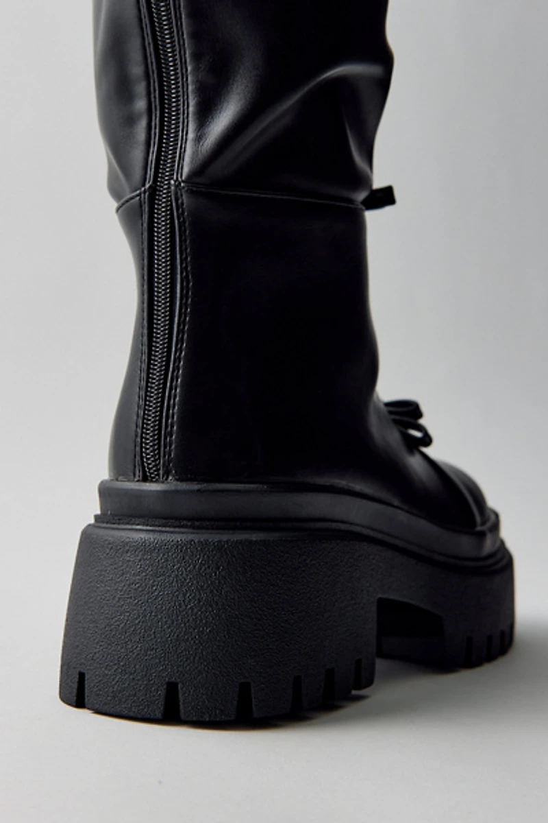 Azalea Wang Marguerite Tall Chunky Boots