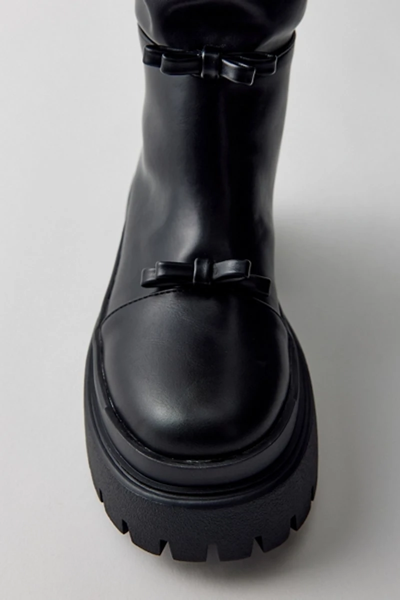 Azalea Wang Marguerite Tall Chunky Boots