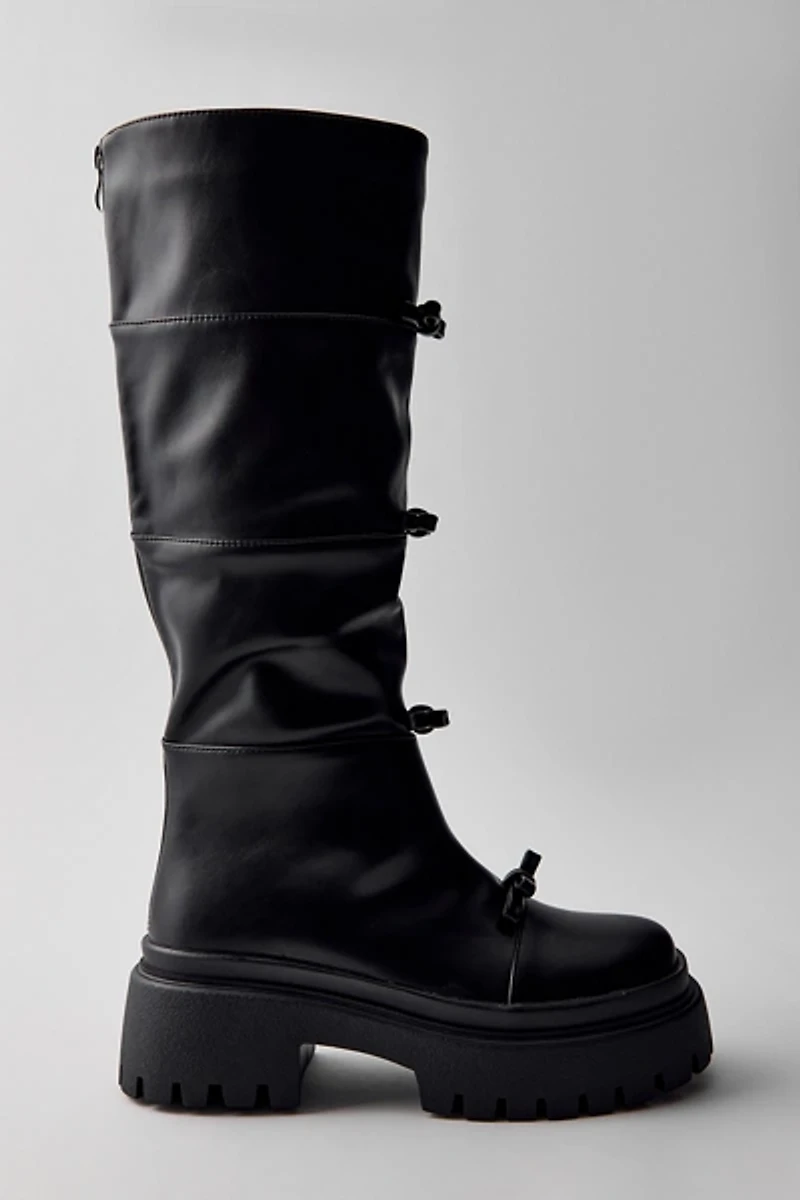 Azalea Wang Marguerite Tall Chunky Boots
