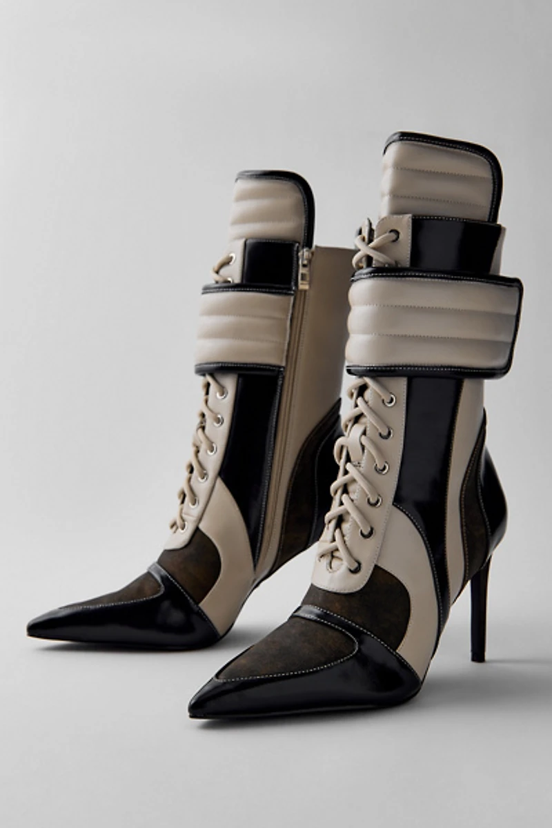 Azalea Wang Amada Sporty Stiletto Boots