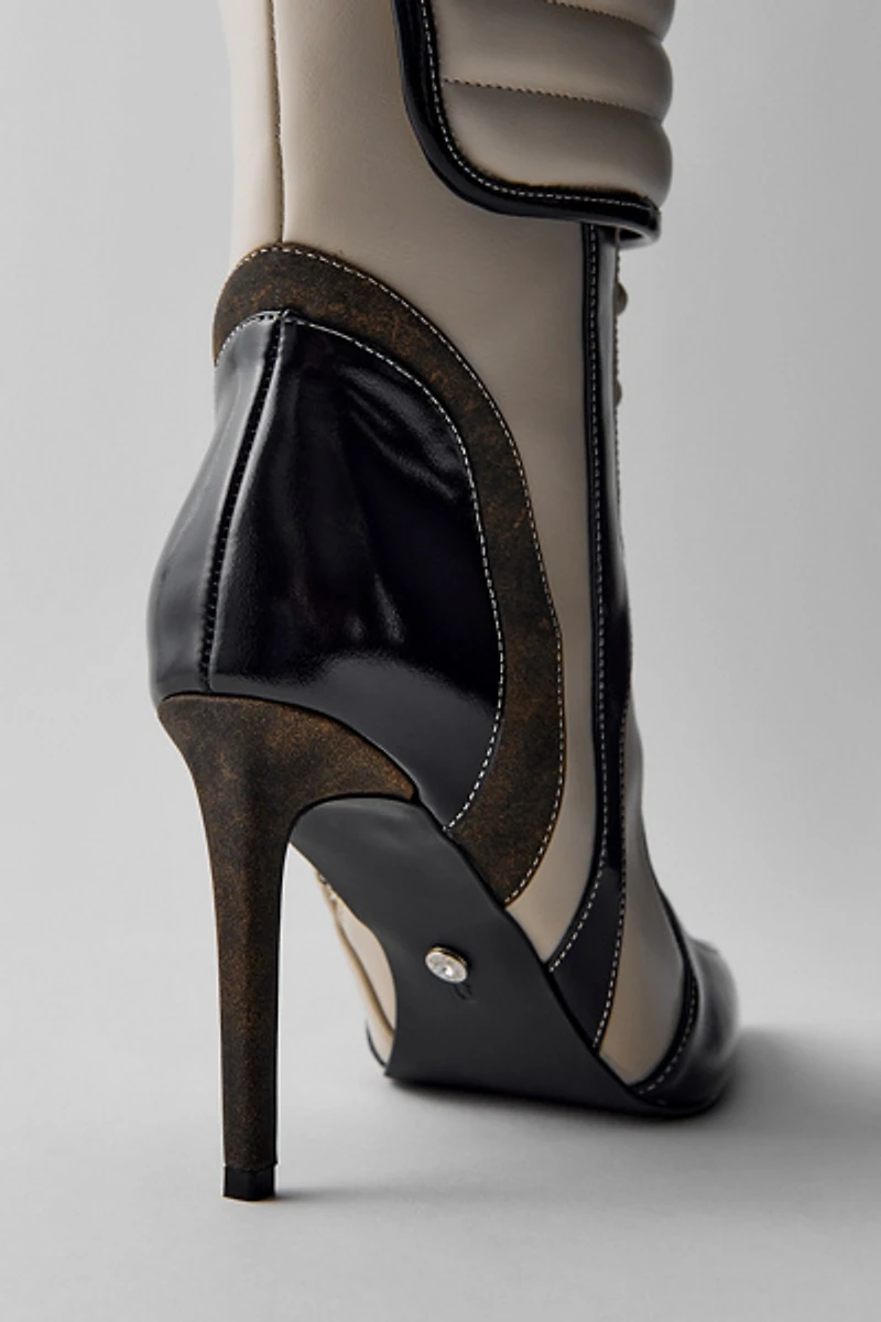 Azalea Wang Amada Sporty Stiletto Boots