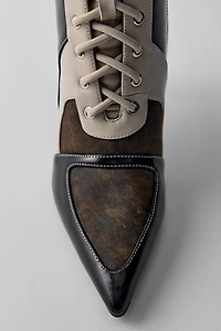 Azalea Wang Amada Sporty Stiletto Boots