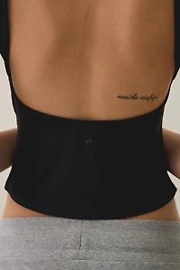 Out From Under Saturday Sculpt Open-Back Tee