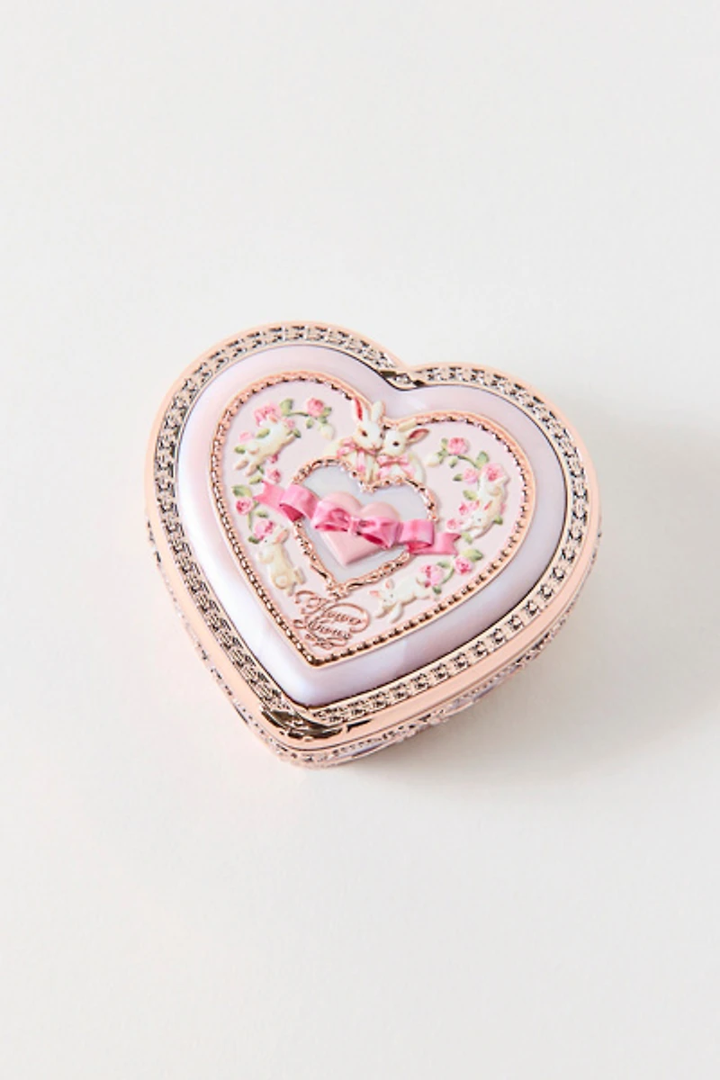 Flower Knows Bunny Garden Collection Embossed Blush