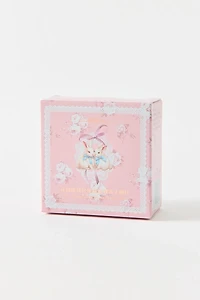 Flower Knows Bunny Garden Collection Embossed Blush