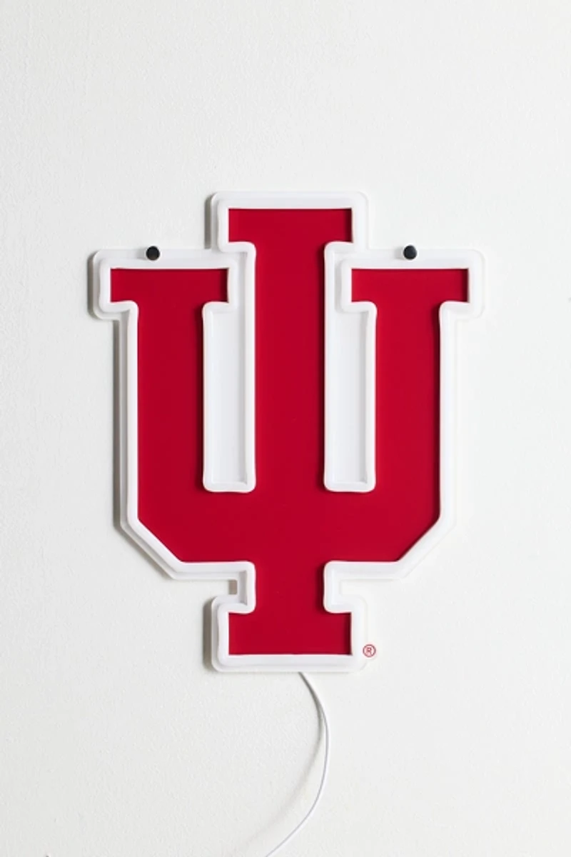 Indiana Hoosiers Logo LED Neon Sign