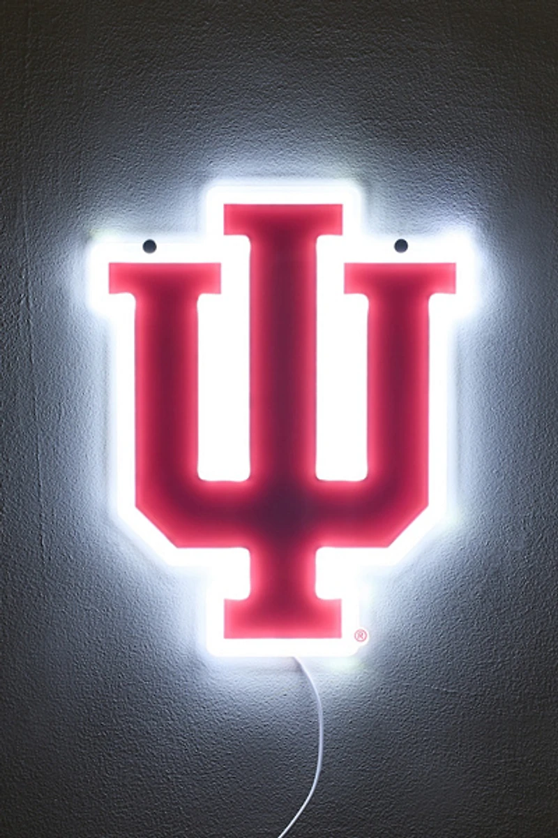 Indiana Hoosiers Logo LED Neon Sign
