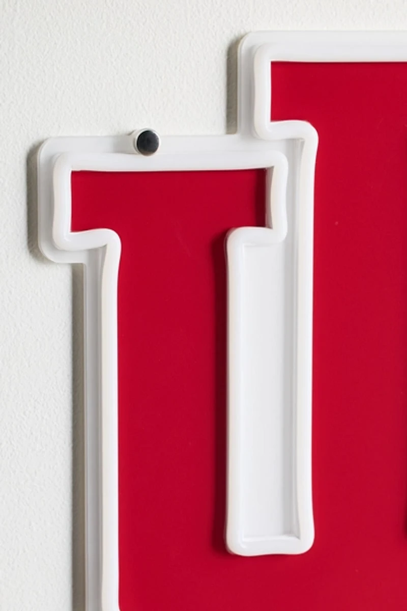 Indiana Hoosiers Logo LED Neon Sign