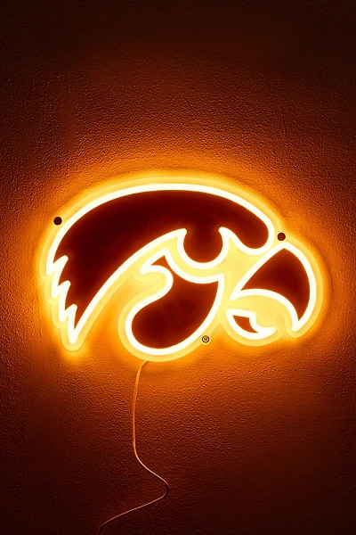Iowa Hawkeyes Logo LED Neon Sign