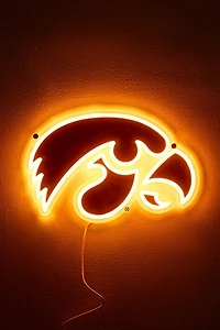 Iowa Hawkeyes Logo LED Neon Sign