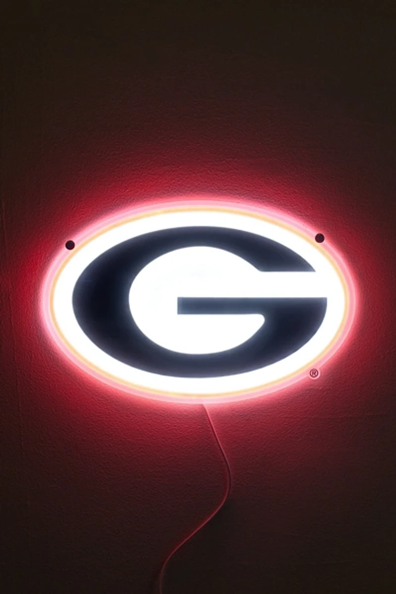 Georgia Bulldogs Logo LED Neon Sign