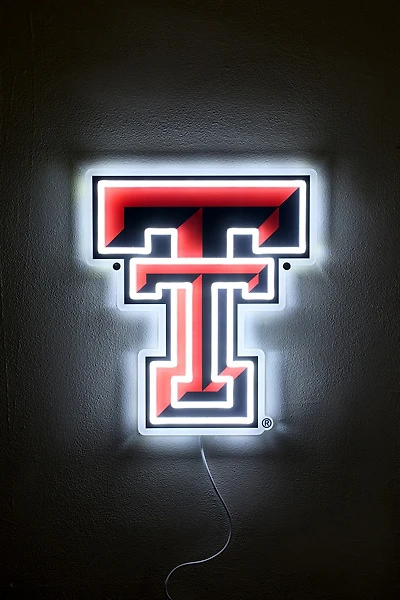 Texas Tech Red Raiders Logo LED Neon Sign