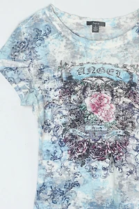 Vintage Y2k Burnout Graphic Tee