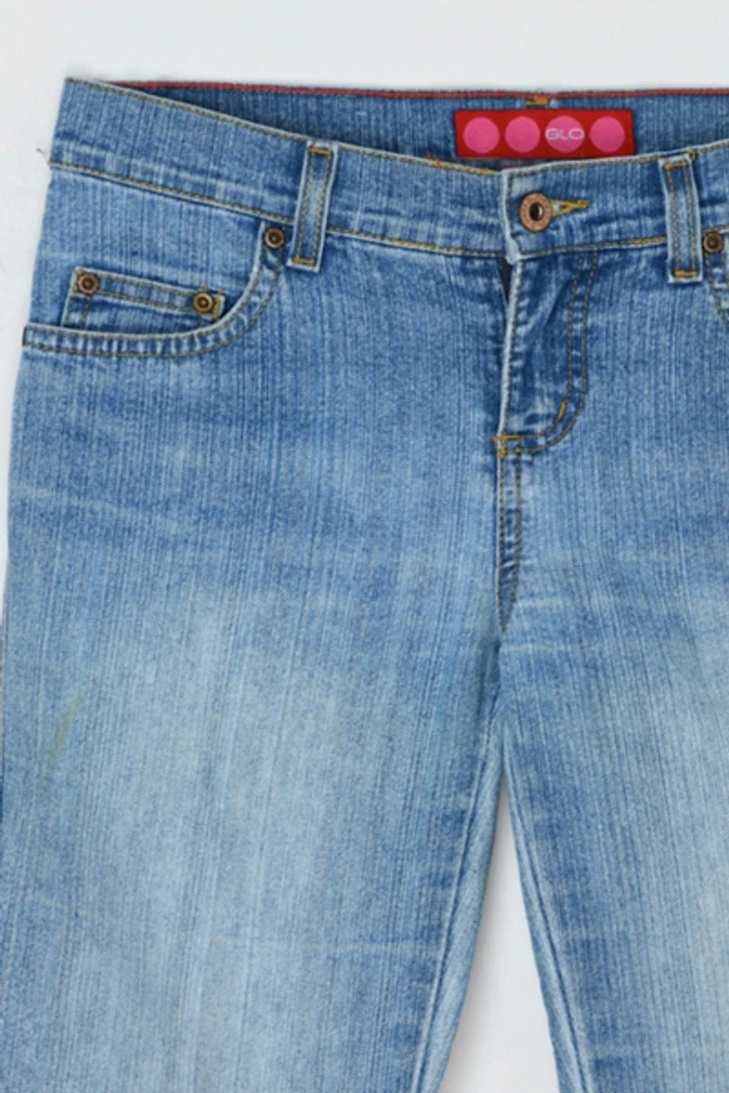 Vintage Y2k Light Wash Flared Jean