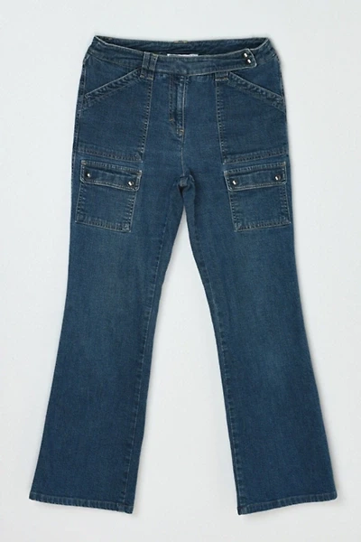 Vintage Y2k Flared Cargo Jean
