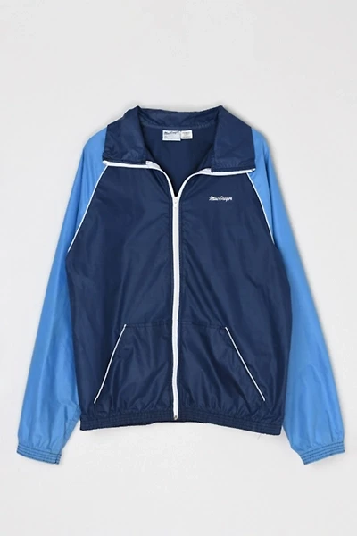 Vintage 90s "MacGregor" Light & Dark Blue Windbreaker