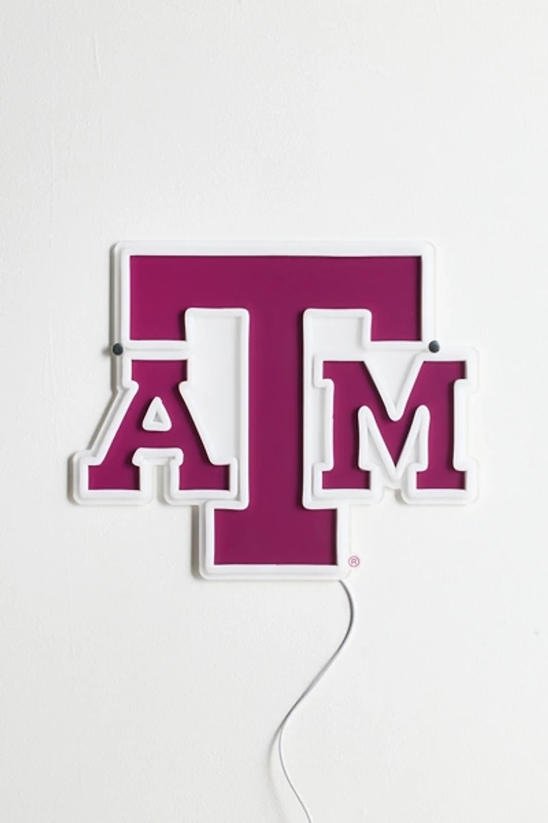 Texas A&M Aggies Logo LED Neon Sign