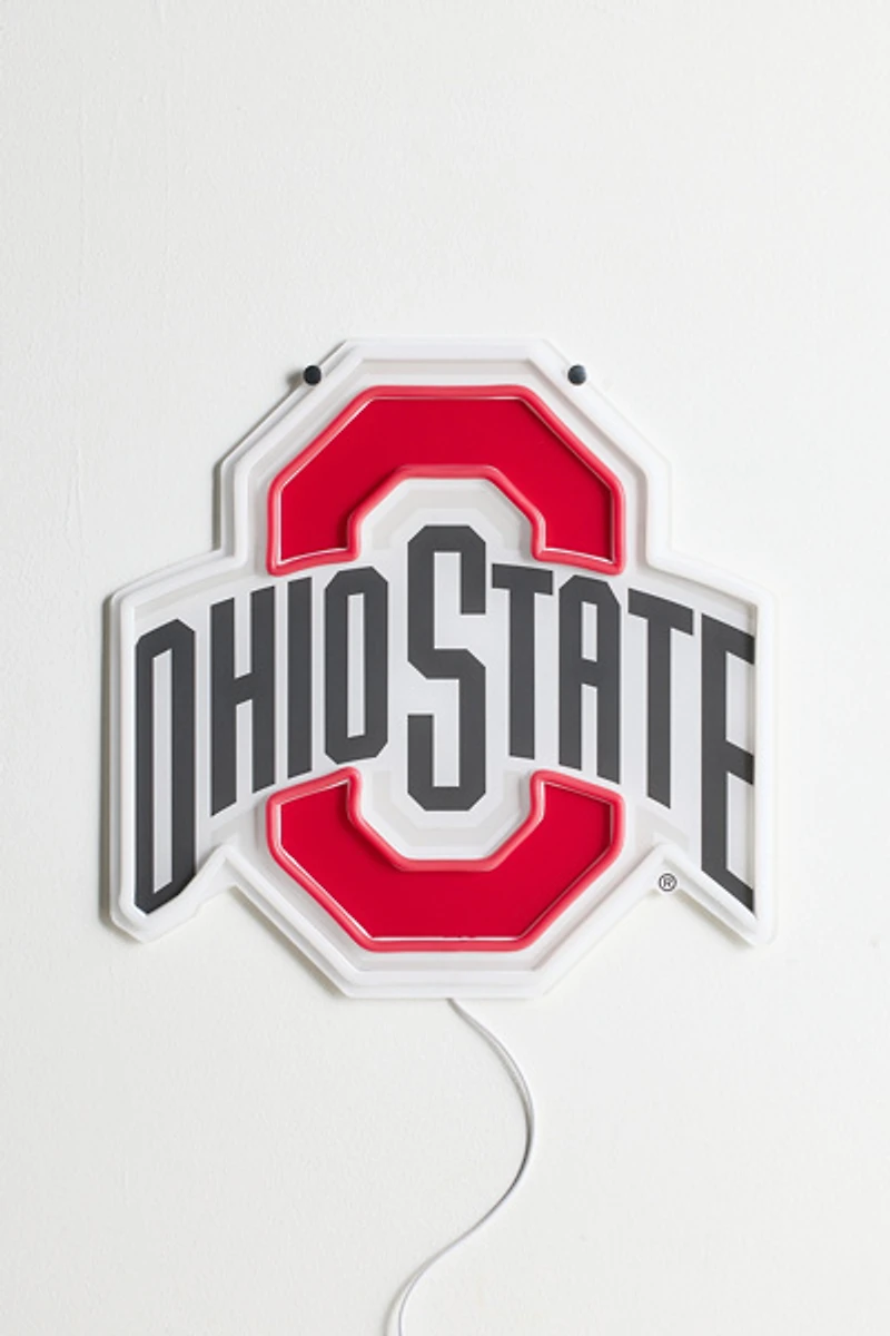 Ohio State Buckeyes Logo LED Neon Sign