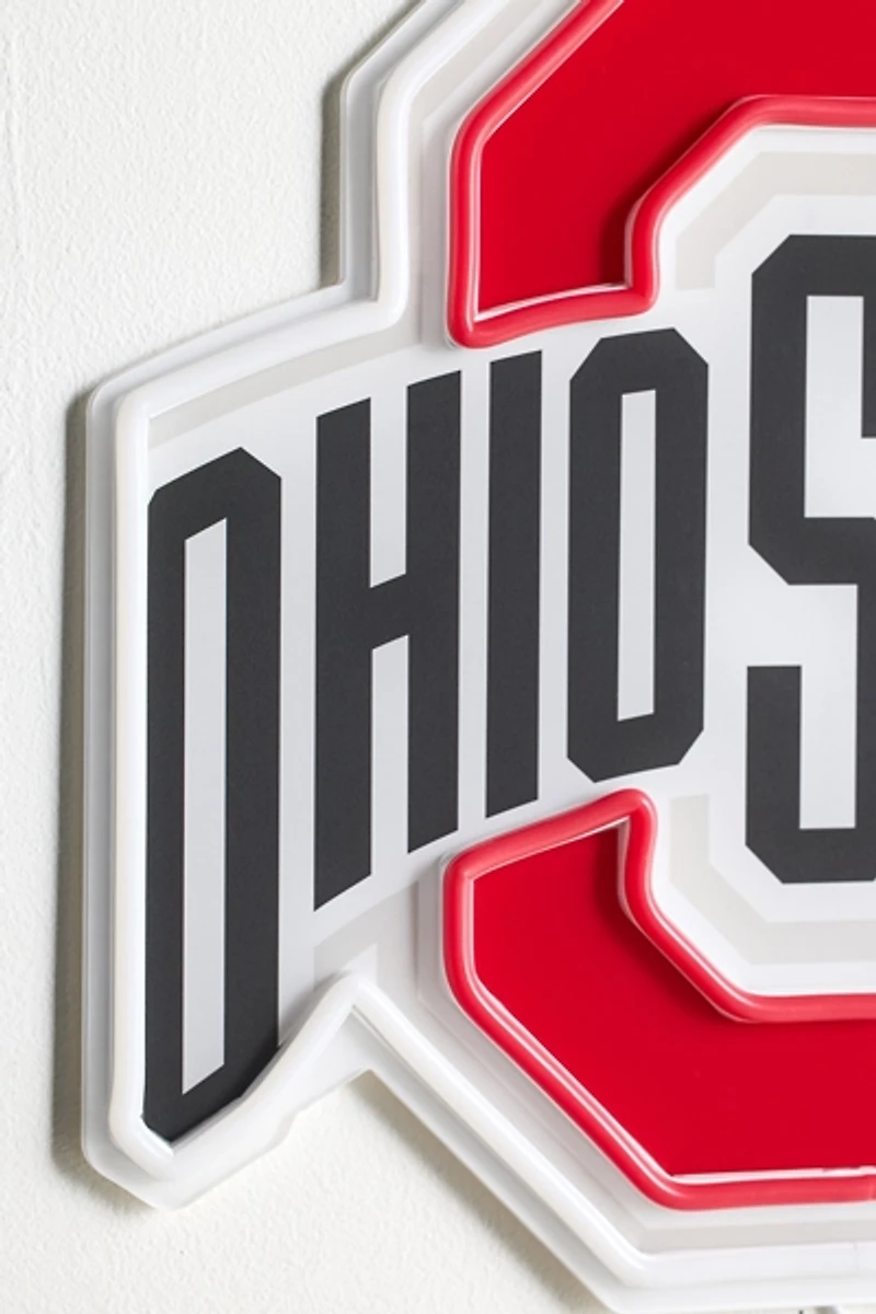 Ohio State Buckeyes Logo LED Neon Sign
