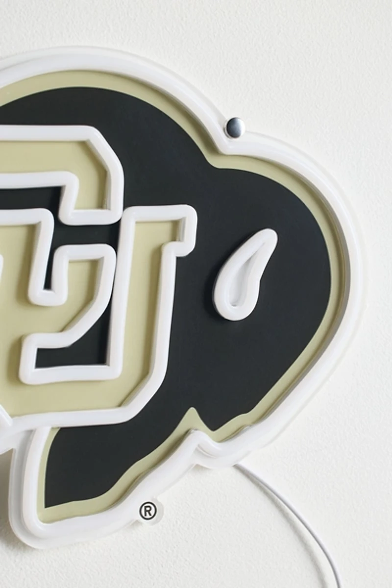 Colorado Buffaloes Logo LED Neon Sign