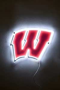 Wisconsin Badgers Logo LED Neon Sign