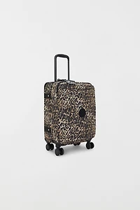 Kipling Spontaneous Leopard Carry-On Rolling Luggage