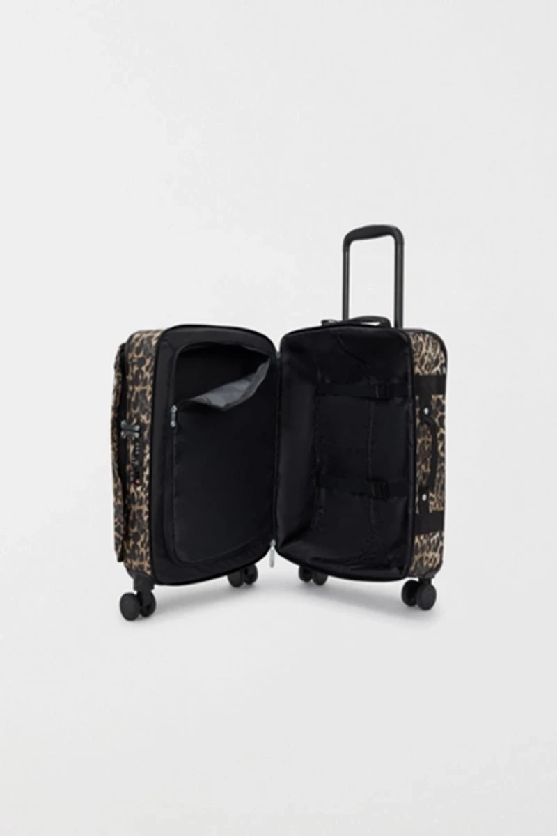 Kipling Spontaneous Leopard Carry-On Rolling Luggage