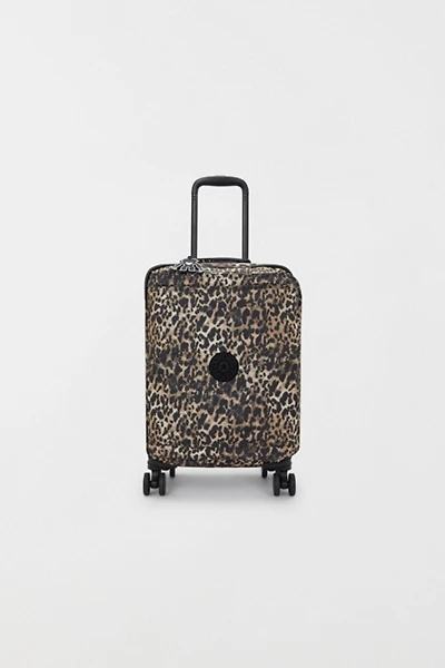 Kipling Spontaneous Leopard Carry-On Rolling Luggage