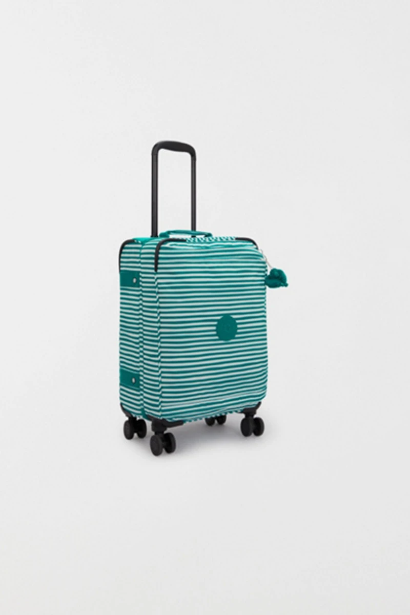 Kipling Spontaneous Leopard Carry-On Rolling Luggage