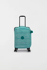 Kipling Spontaneous Leopard Carry-On Rolling Luggage