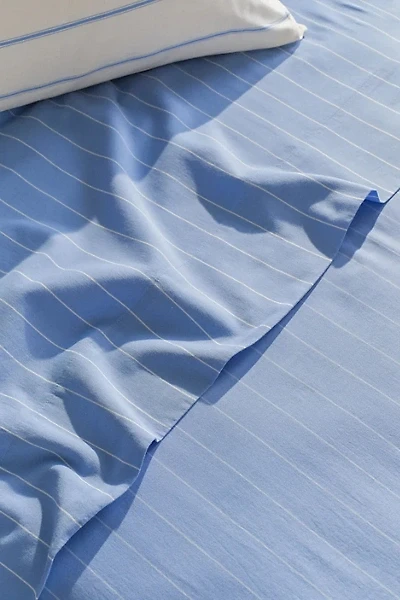Hommey Striped Cotton Sateen Top Sheet