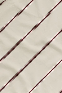 Hommey Striped Cotton Sateen Top Sheet